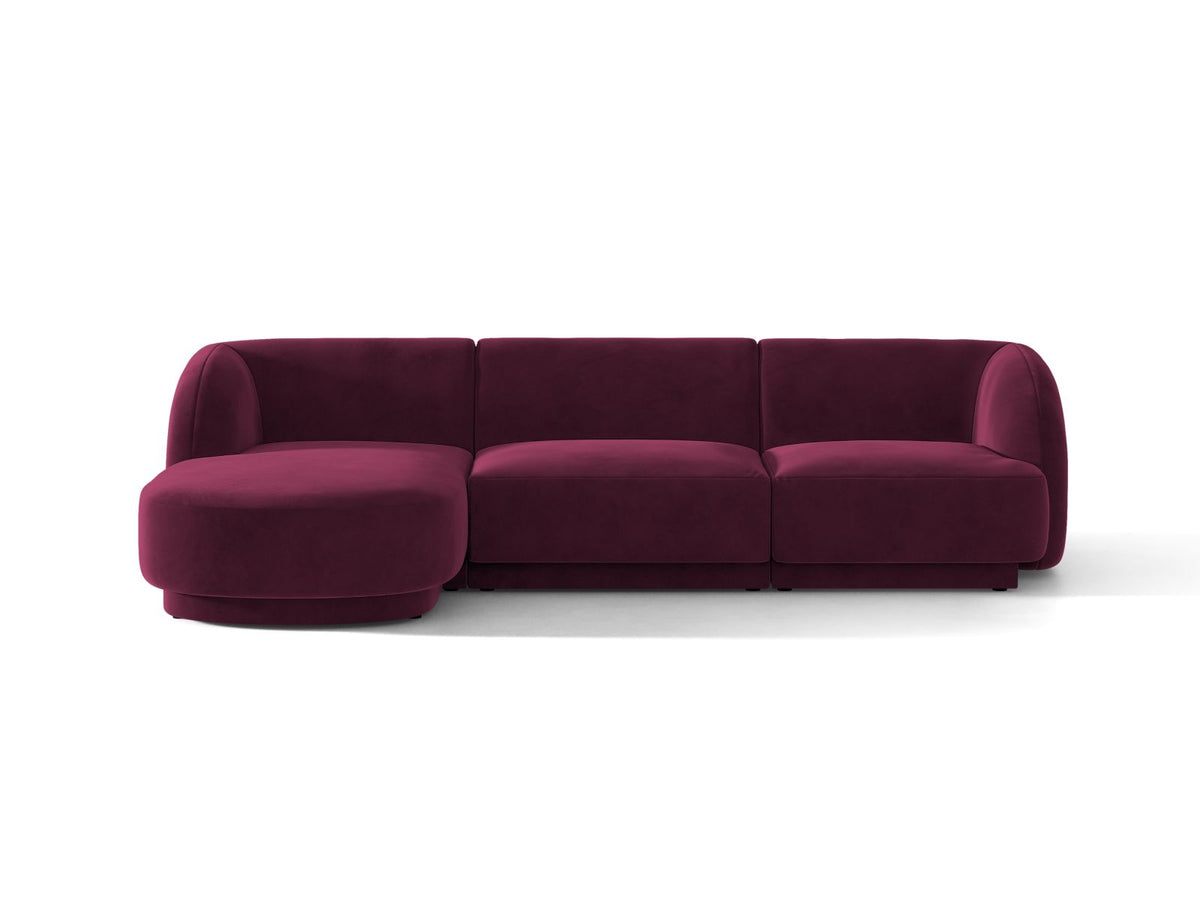 Divano Angolare Miley, 4 Posti, 156x255x70