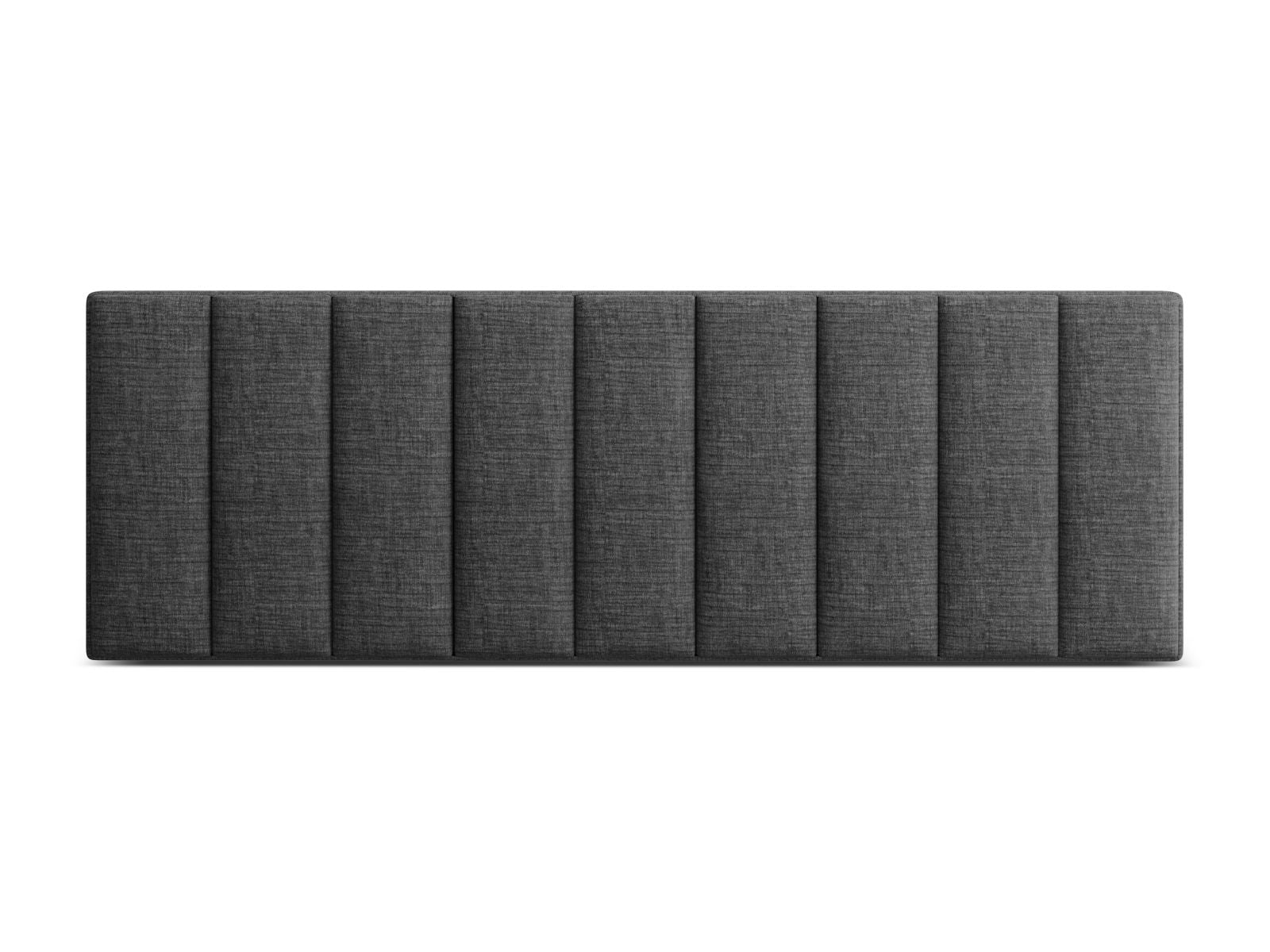 Testata Pensile, "Zoe", 180x10x60 - Grigio Scuro