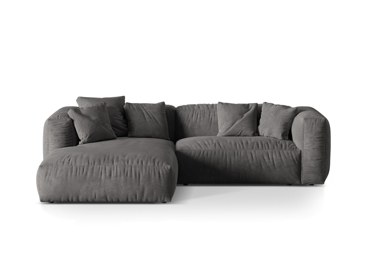 Divano Angolare Componibile XL Martina, 2 Posti, 176x280x75