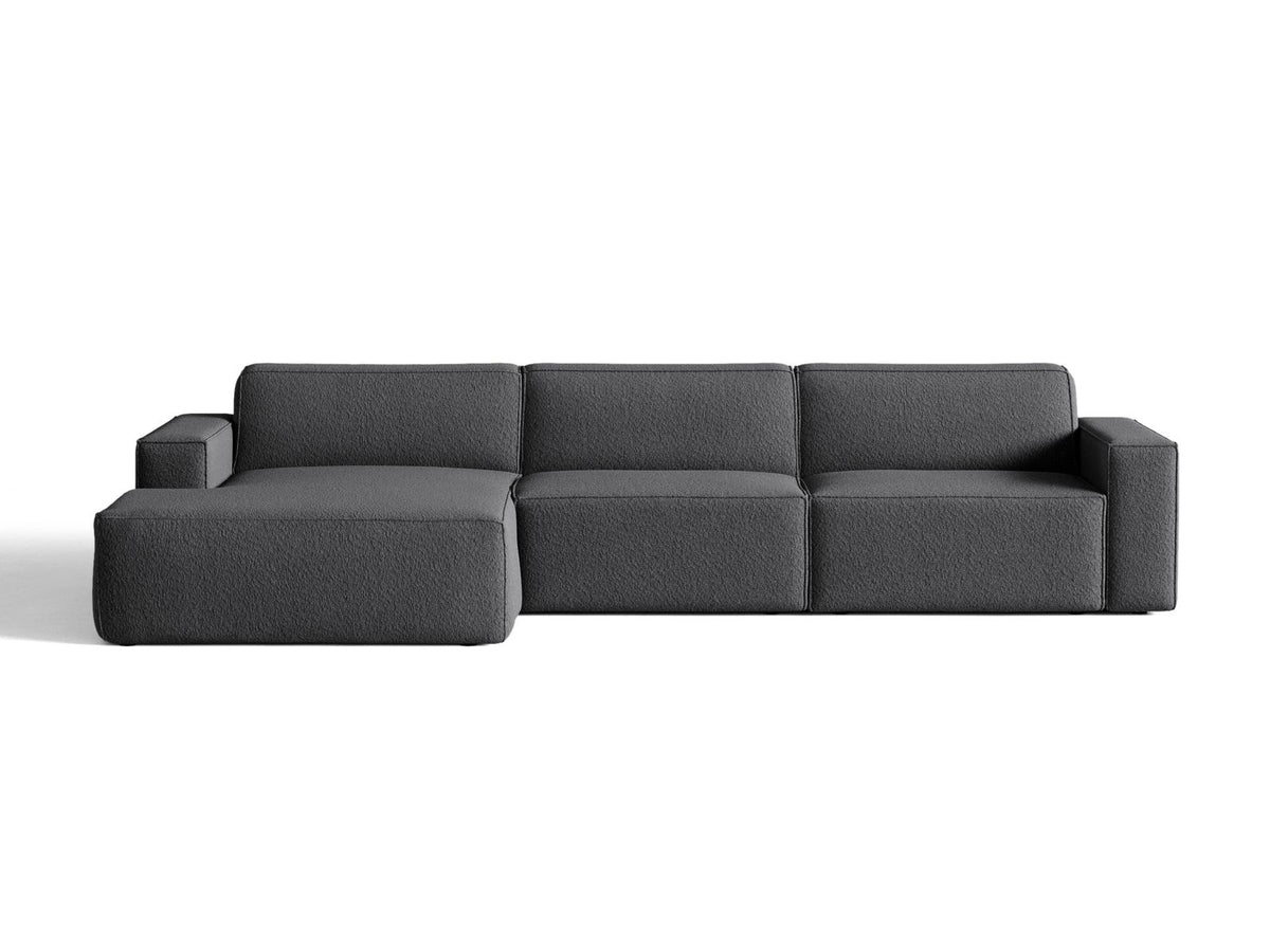 Divano Angolare Componibile Jodie, 4 Posti, 162x284x77