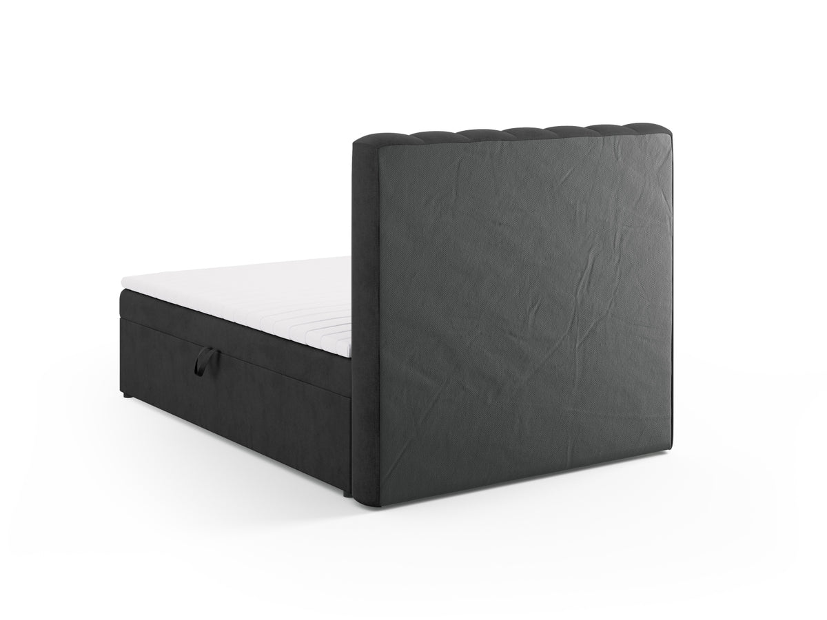 Letto Boxspring con Testata, Materasso e Topper Kelp