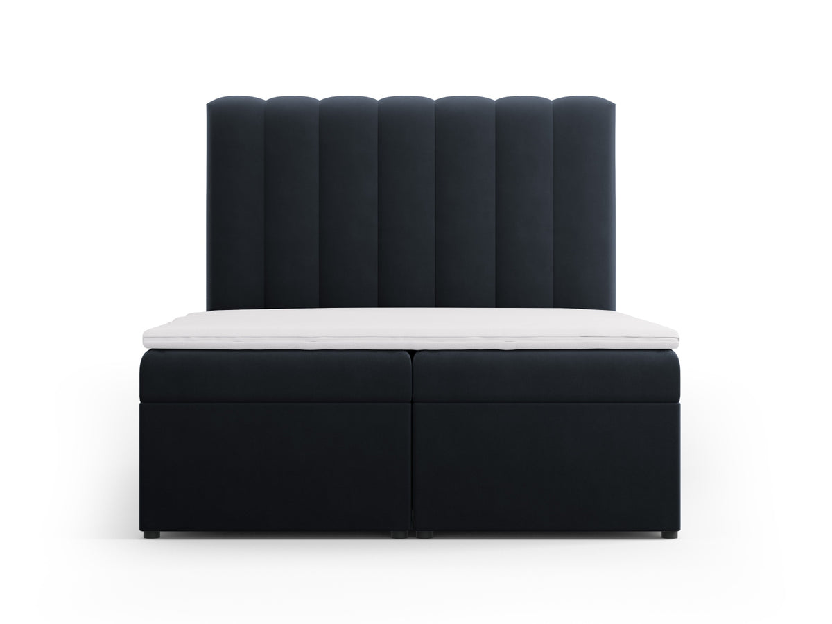 Letto Boxspring con Testata, Materasso e Topper Kelp