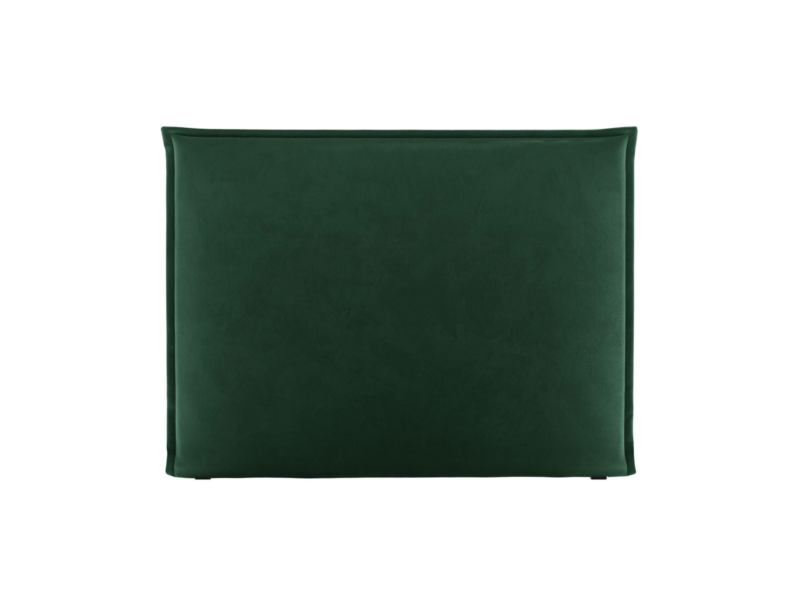 Testata in Velluto, "Monica", 180x8x120 - Verde