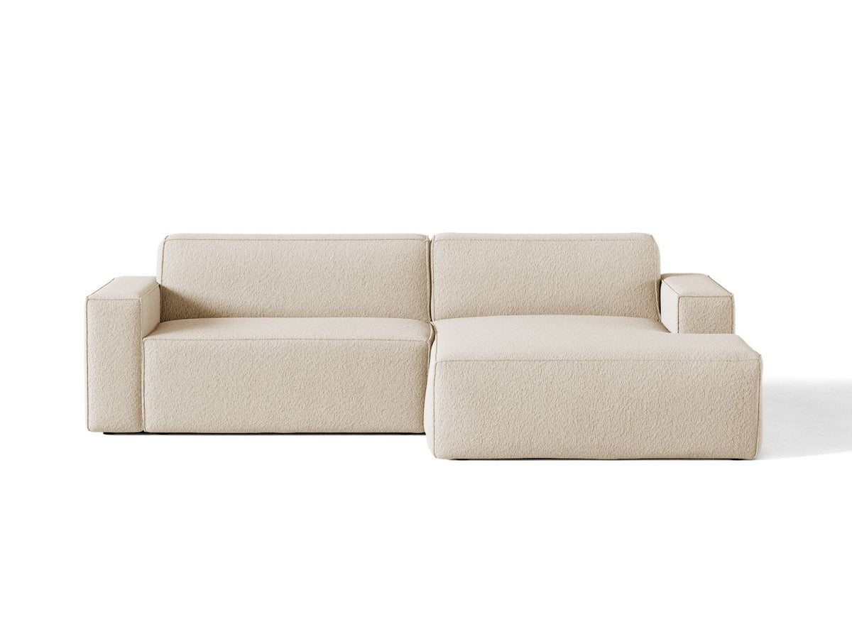 Divano Angolare Componibile Jodie, 3 Posti, 162x224x77