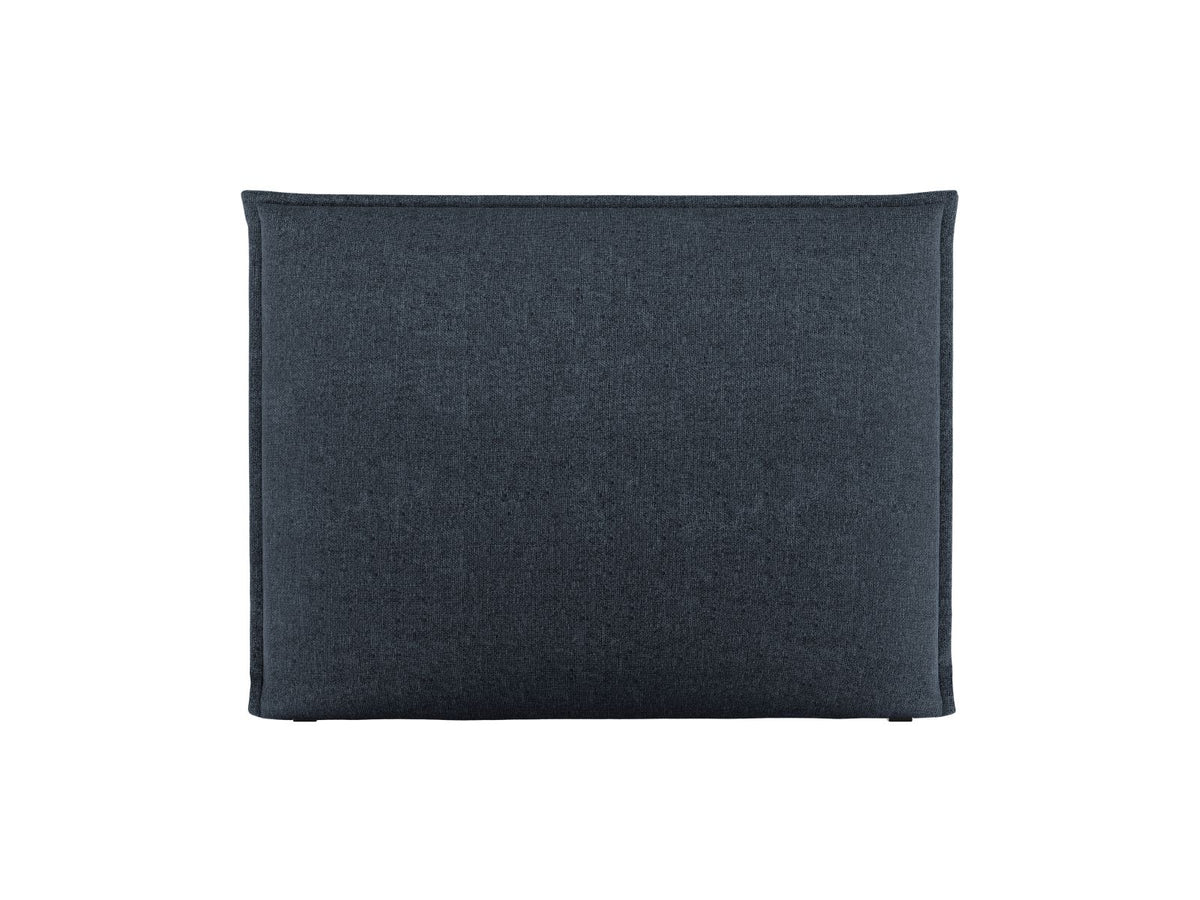 Testiera Monica Alta 120 cm - Blu Navy 160x200