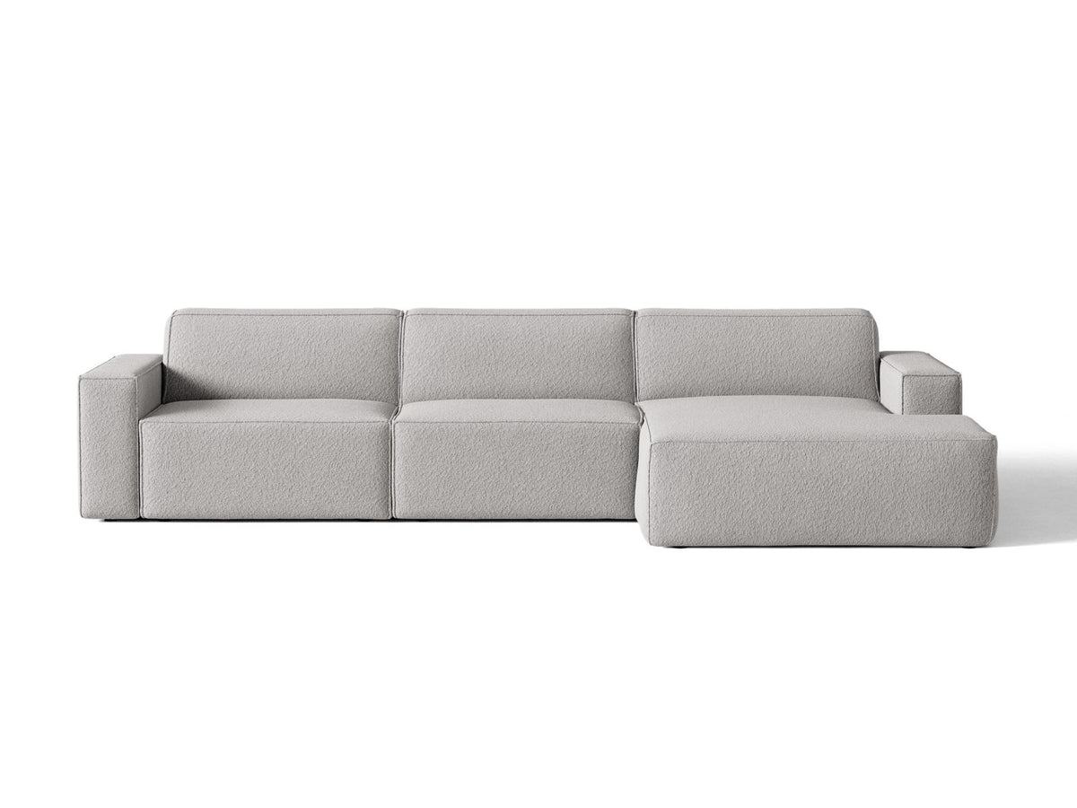 Divano Angolare Componibile Jodie, 4 Posti, 162x284x77