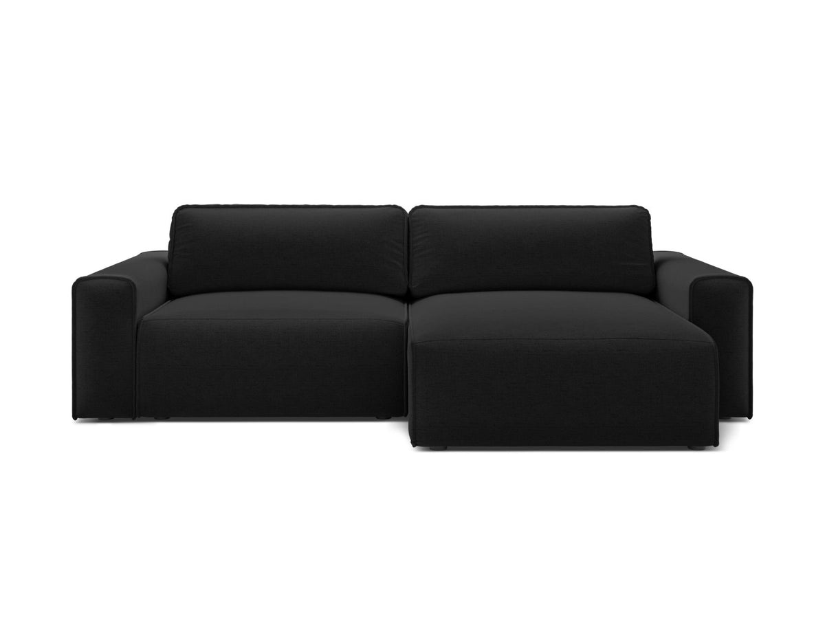 Divano Letto Angolare con Contenitore Victor, 3 Posti, 148x246x83