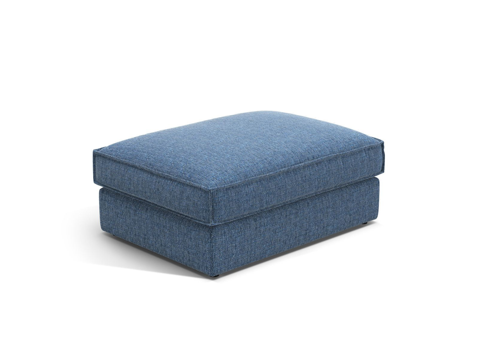 Pouf, "Pola", 1 Posto, 103x78x44 - Blu Scuro