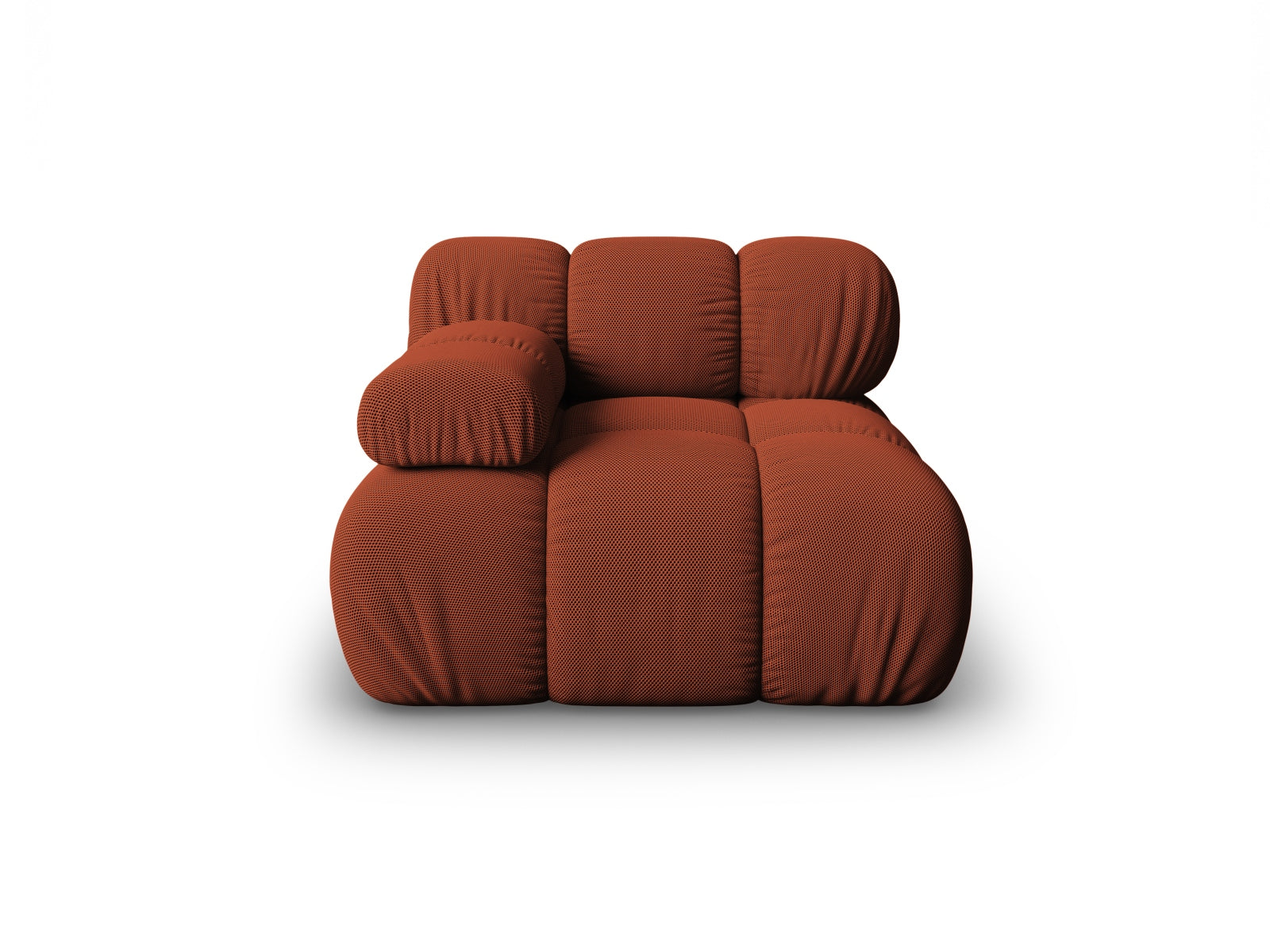 Modulo Sinistro, "Bellis", 1 Posto, 94x94x70 - Mattone
