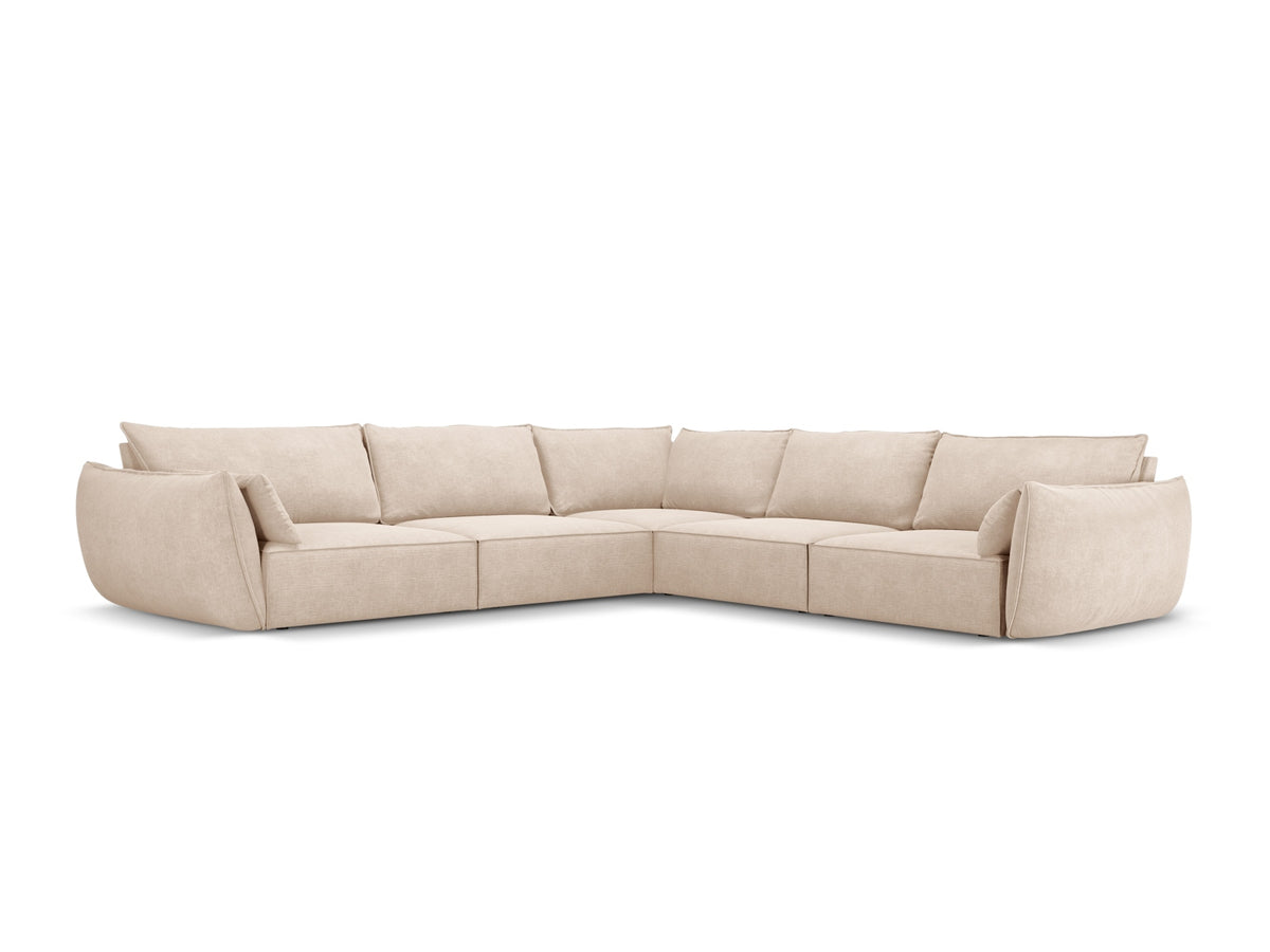 Divano Angolare Simmetrico Kaelle, 7 Posti, 286x286x85