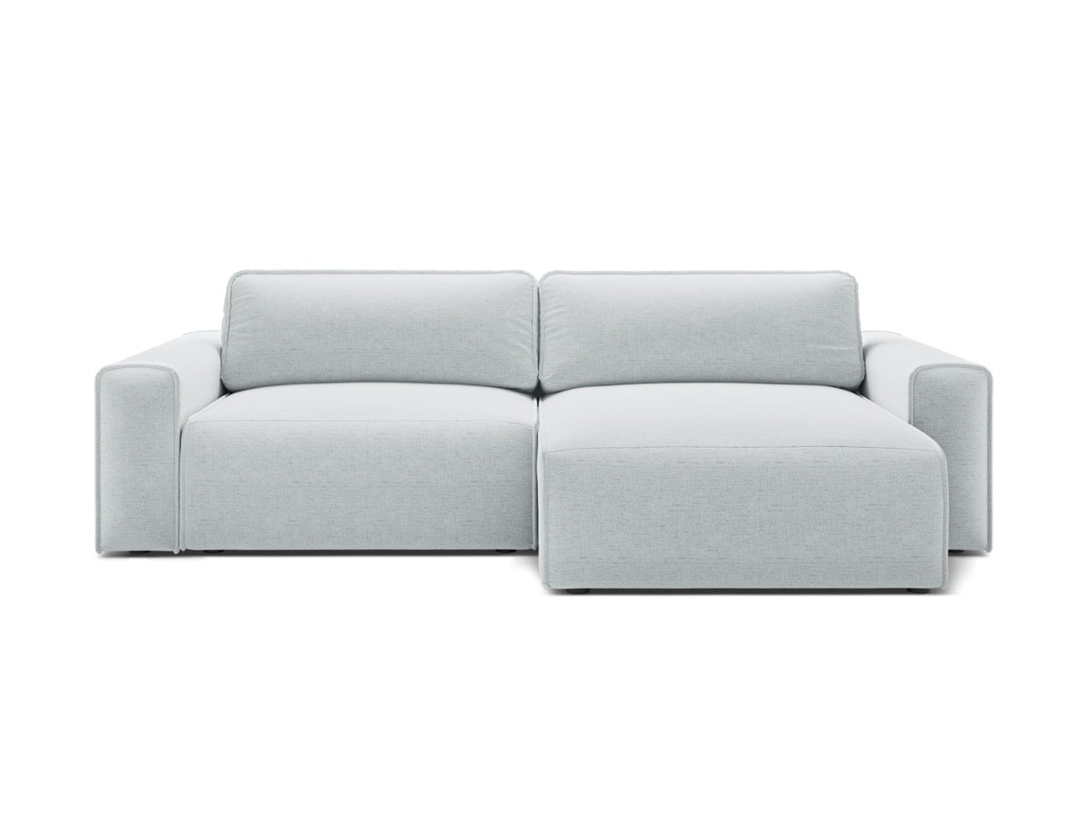 Divano Letto Angolare con Contenitore Victor, 3 Posti, 148x246x83