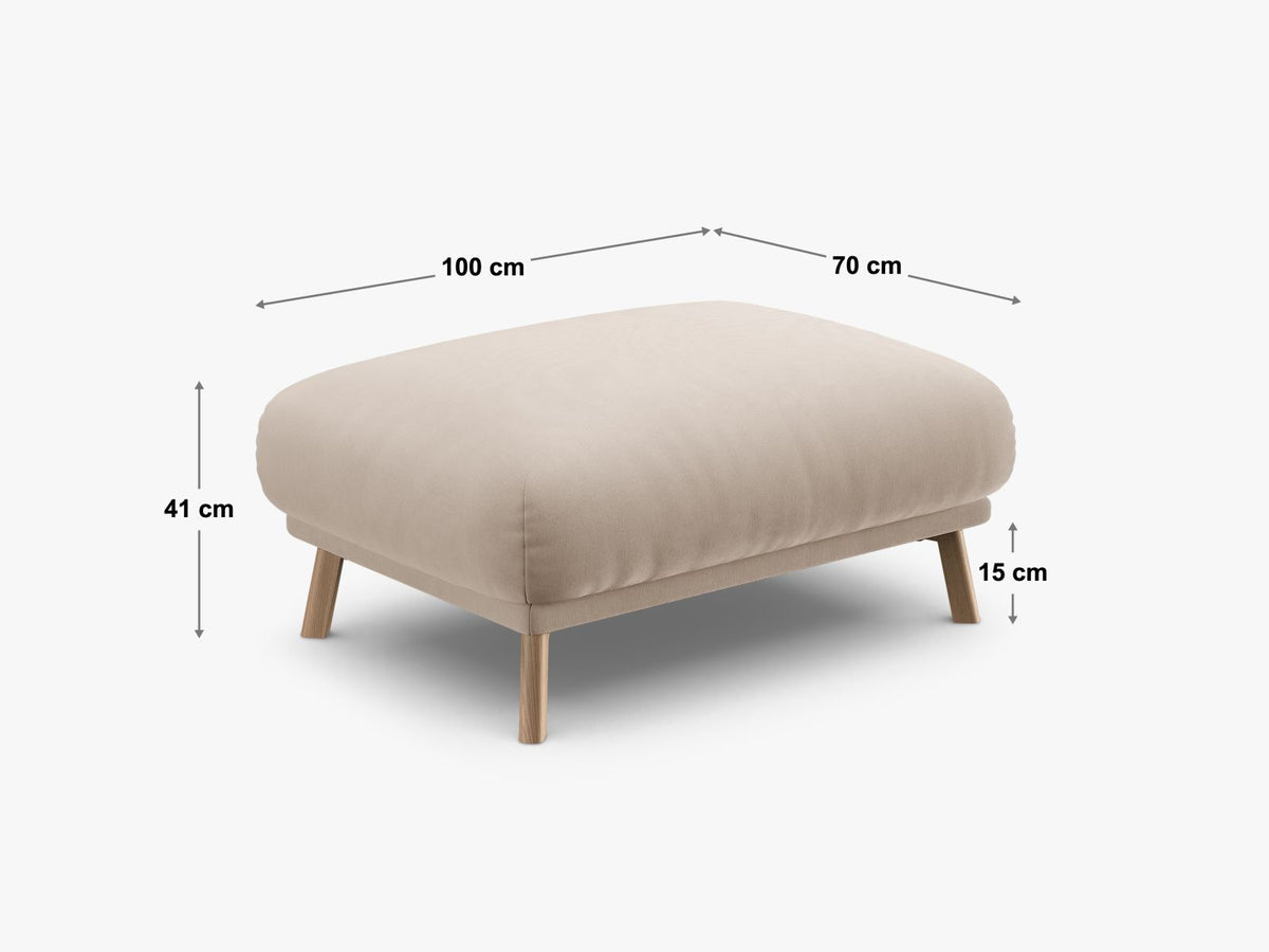 Pouf Naomi, 70x100x41
