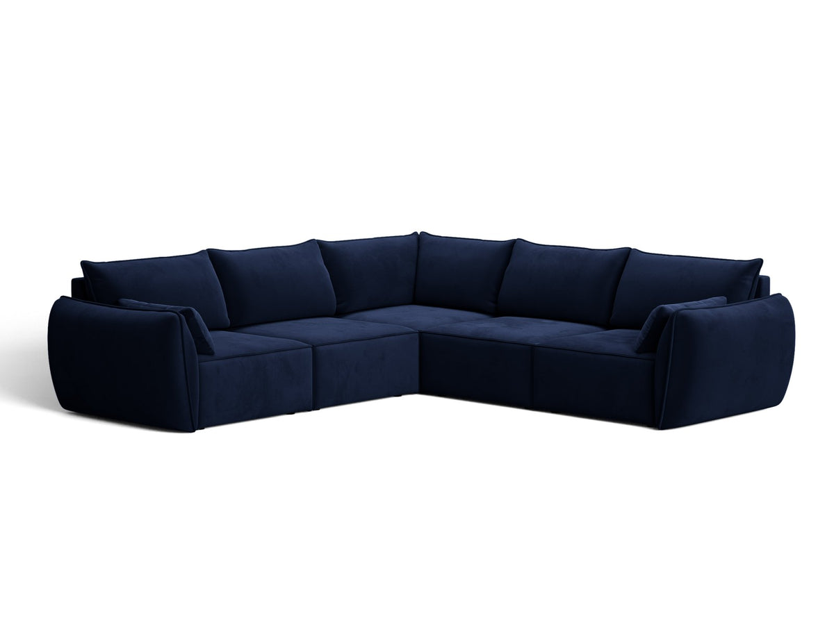 Divano Angolare Simmetrico Kaelle, 7 Posti, 286x286x85