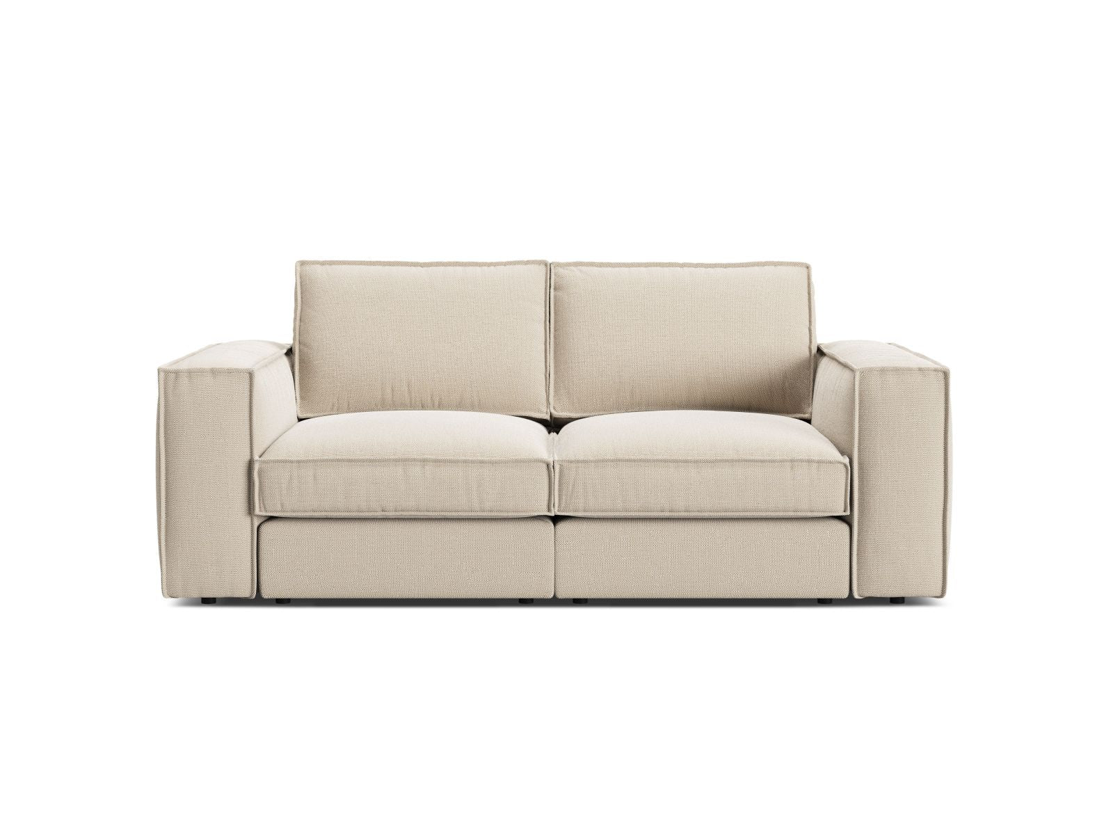 Divano Modulare, "Pola", 2 Posti, 206x103x88 - Beige