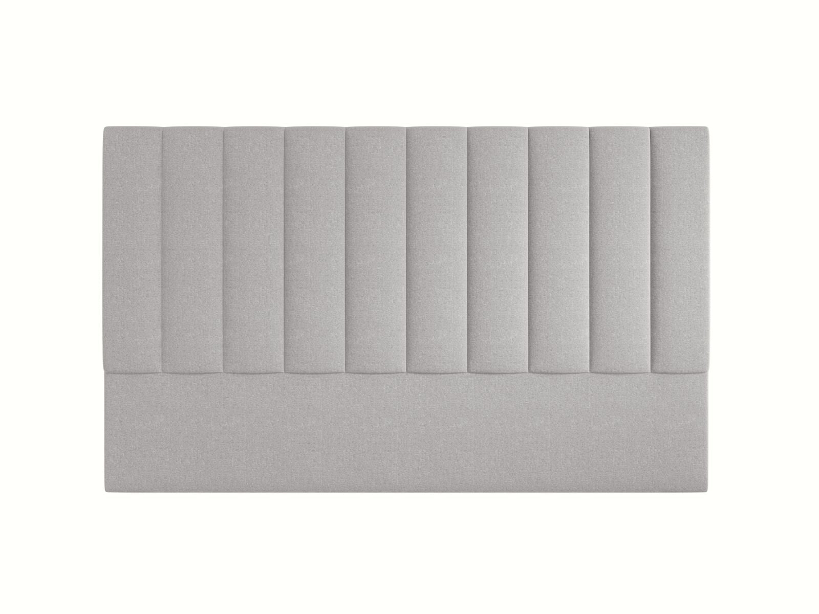 Testata del Letto, "Marl", 200x8x120 - Grigio Chiaro