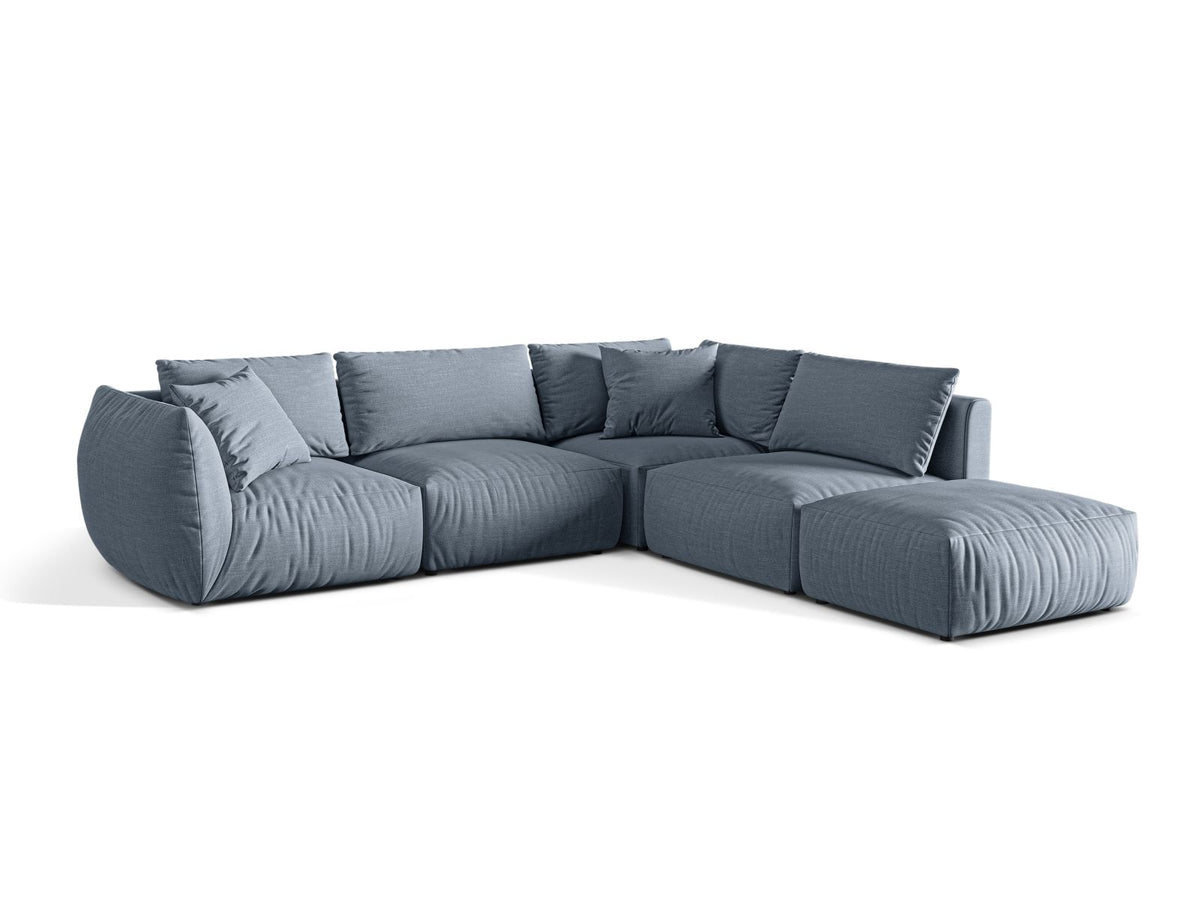 Divano Angolare Componibile Chris, 4 Posti, 290x295x80