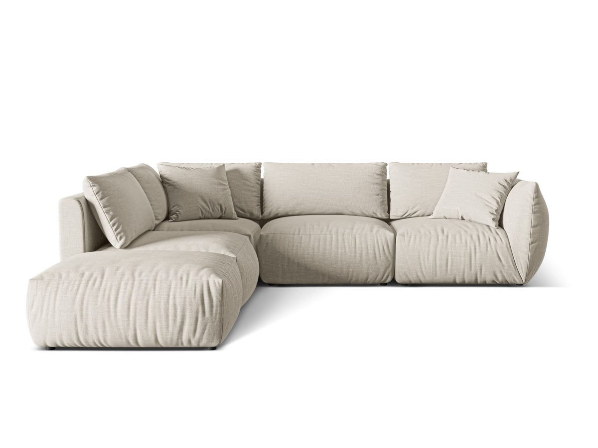Divano Angolare Componibile Chris, 4 Posti, 290x295x80