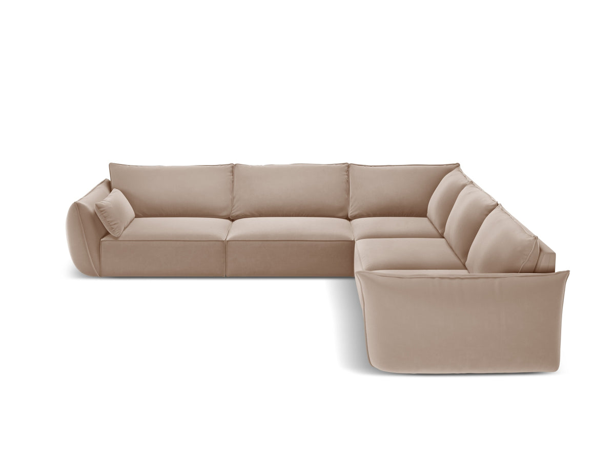 Divano Angolare Simmetrico Kaelle, 7 Posti, 286x286x85