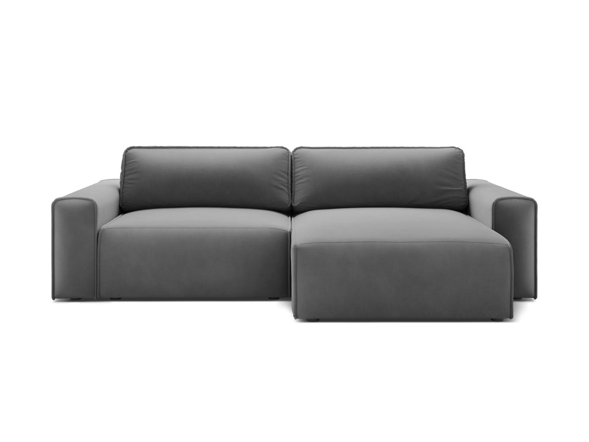 Divano Letto Angolare con Contenitore Victor, 3 Posti, 148x246x83