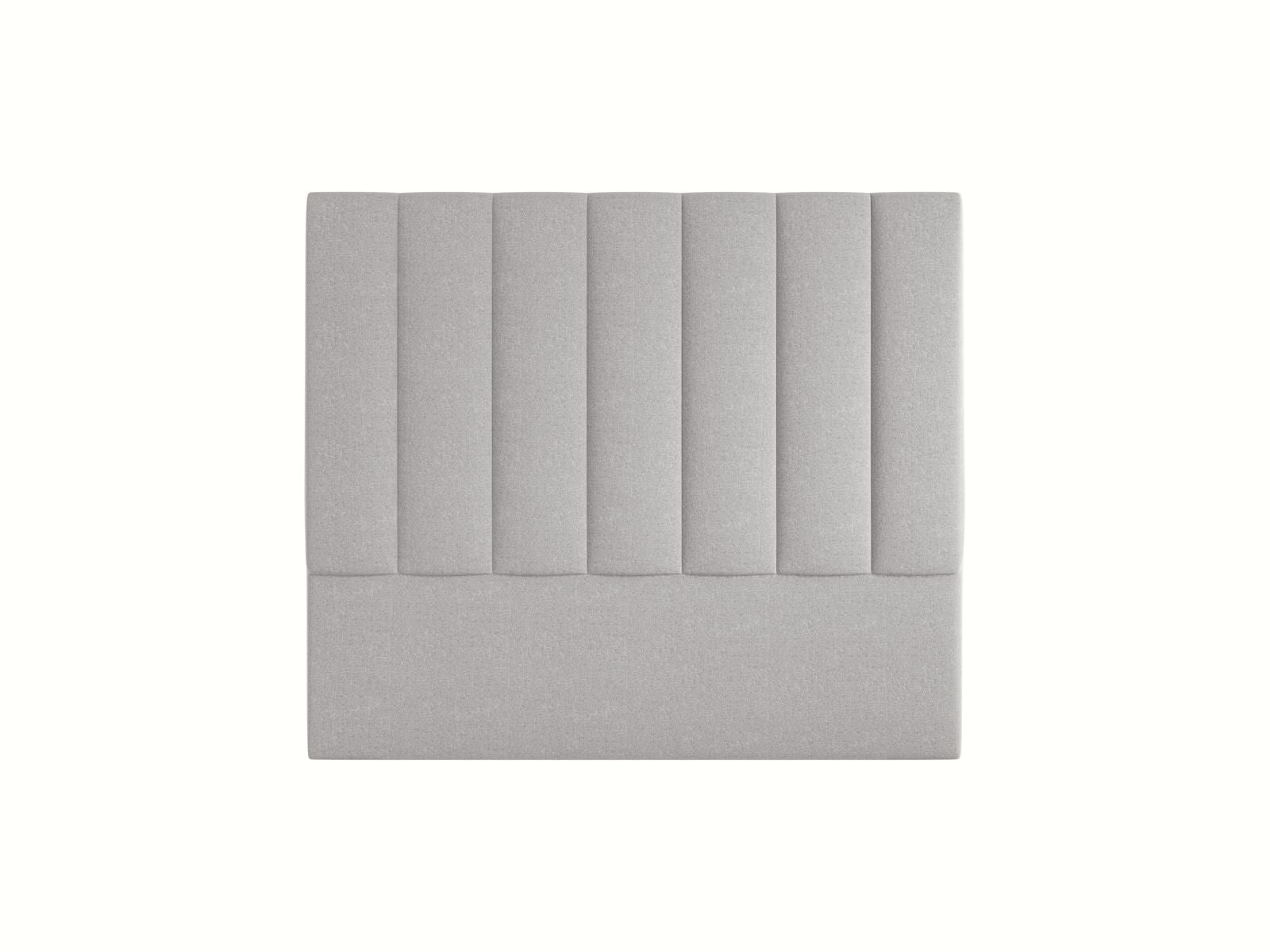 Testata del Letto, "Marl", 140x8x120 - Grigio Chiaro
