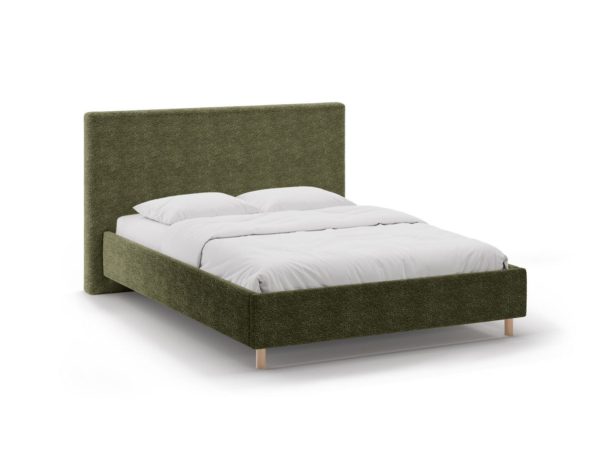 Letto Contenitore con Testata Eloise - Verde 160x200