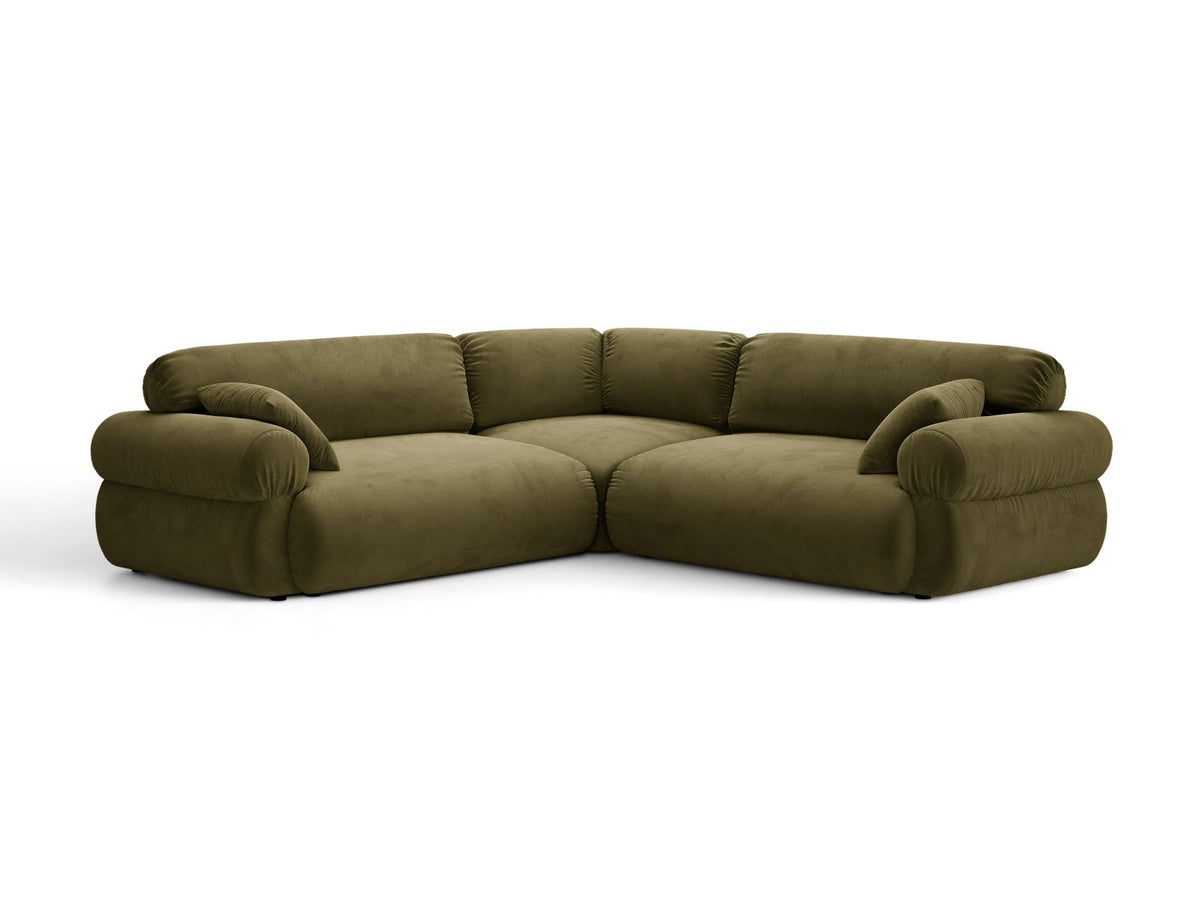 Divano Angolare Simmetrico Ophelia, 5 Posti, 259x259x84