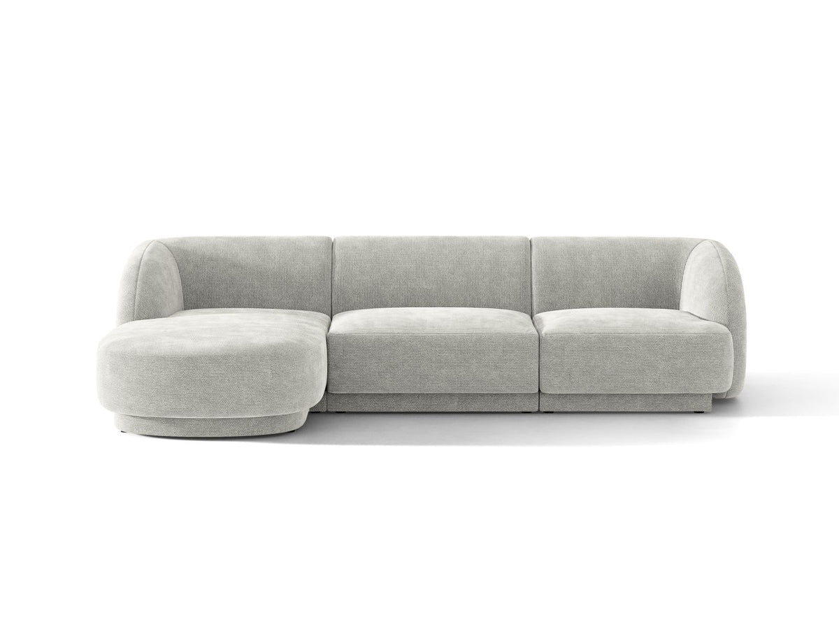 Divano Angolare Miley, 4 Posti, 156x255x70