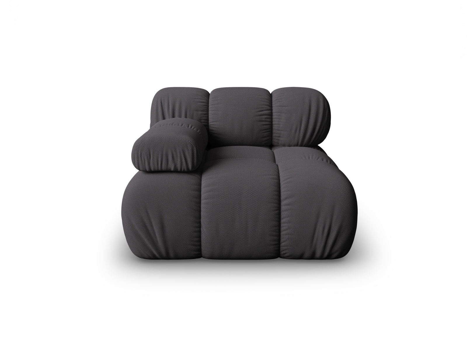 Modulo Sinistro, "Bellis", 1 Posto, 94x94x70 - Espresso