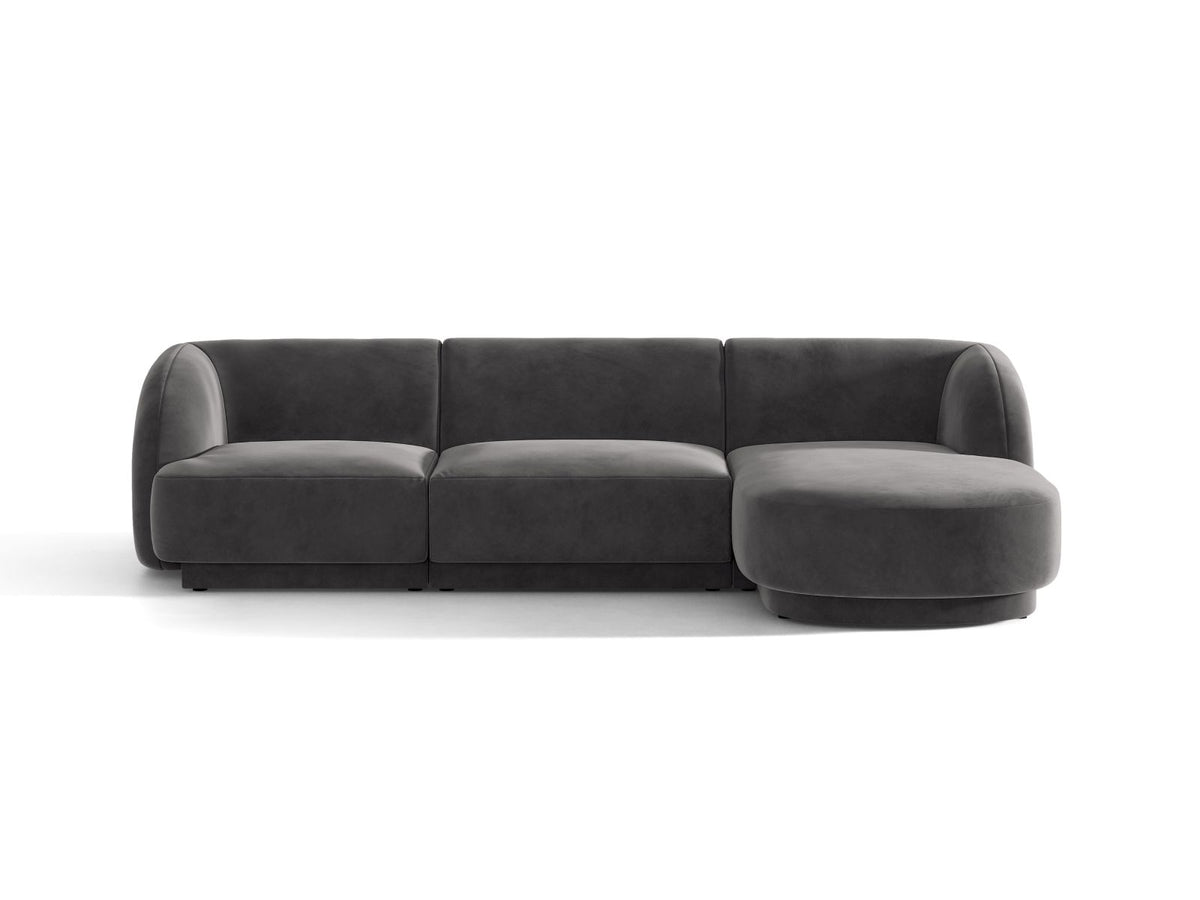 Divano Angolare Miley, 4 Posti, 156x255x70