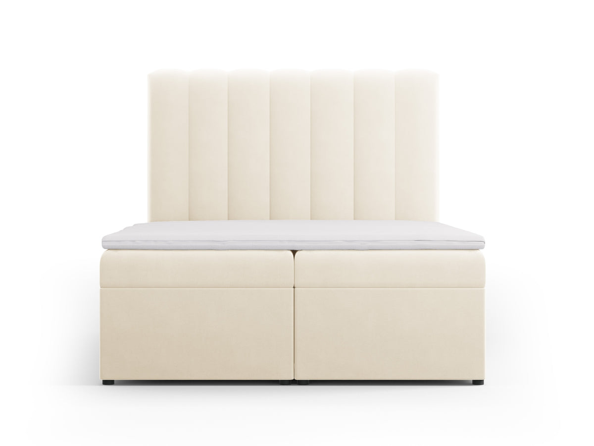 Letto Boxspring con Testata, Materasso e Topper Kelp