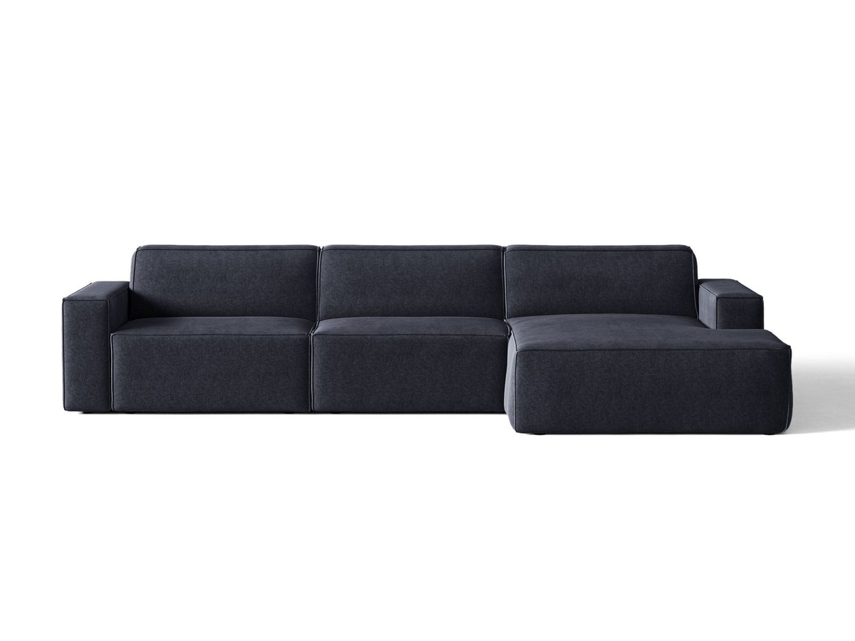 Divano Angolare Componibile Jodie, 4 Posti, 162x284x77