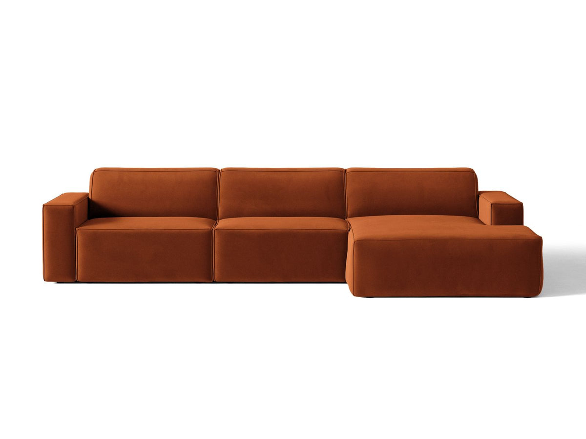 Divano Angolare Componibile Jodie, 4 Posti, 162x284x77