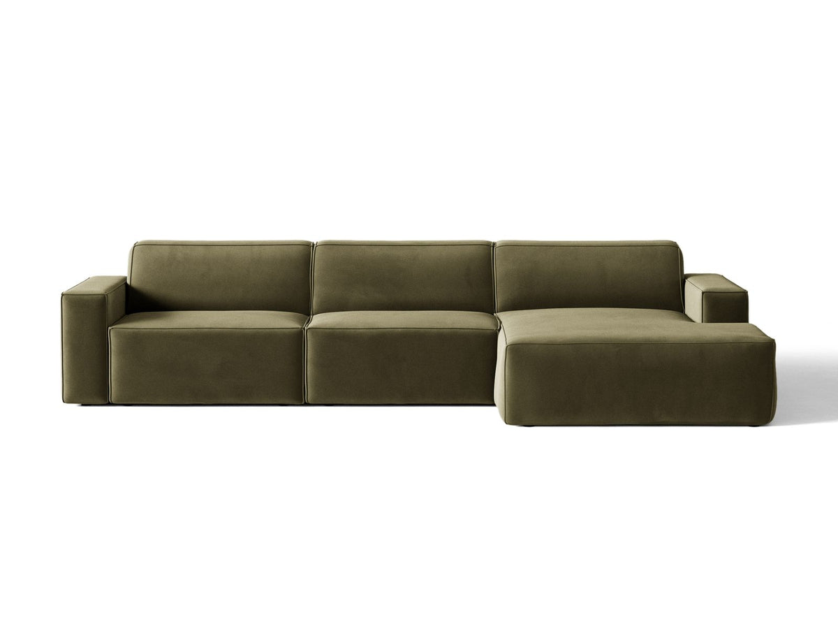 Divano Angolare Componibile Jodie, 4 Posti, 162x284x77