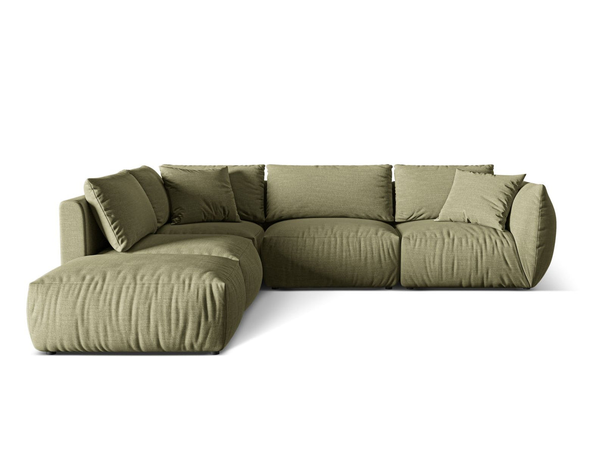 Divano Angolare Componibile Chris, 4 Posti, 290x295x80