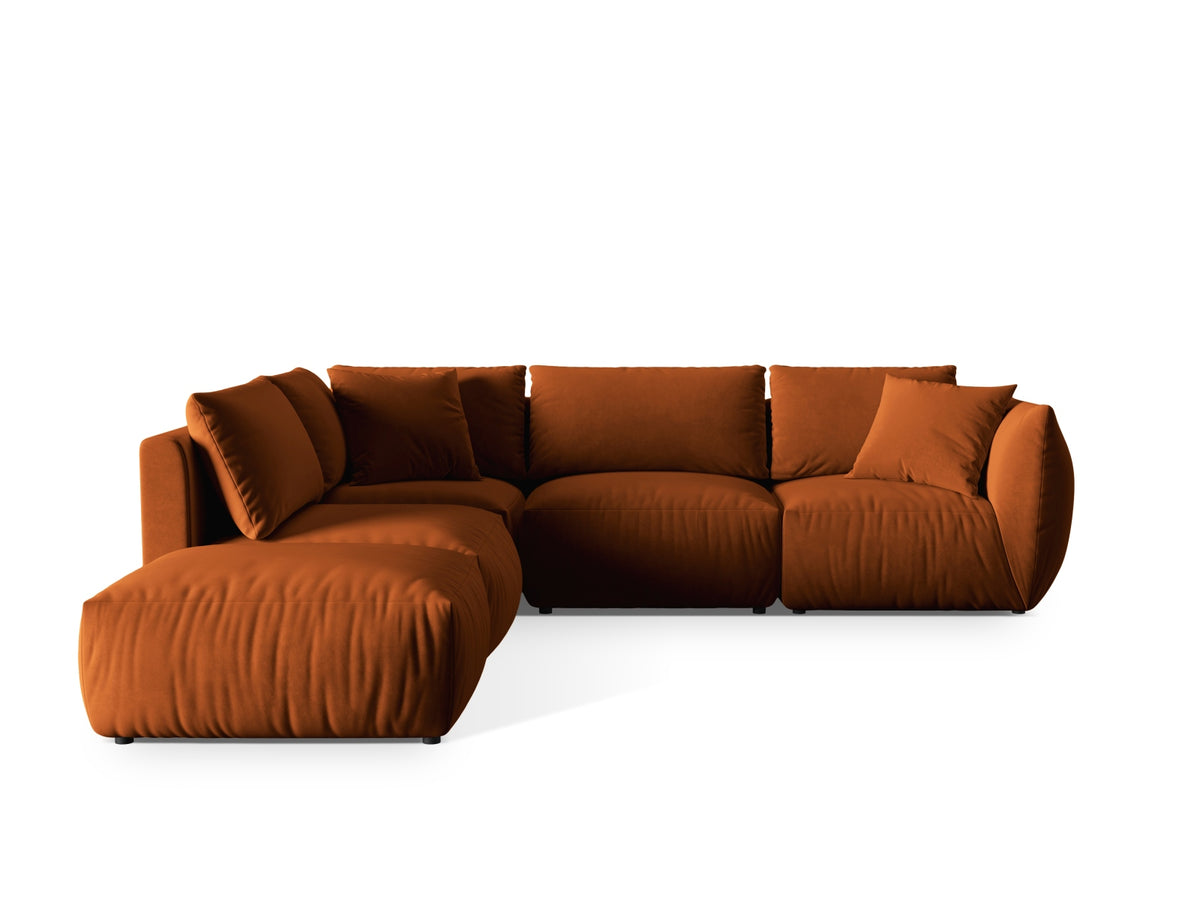 Divano Angolare Componibile Chris, 4 Posti, 290x295x80