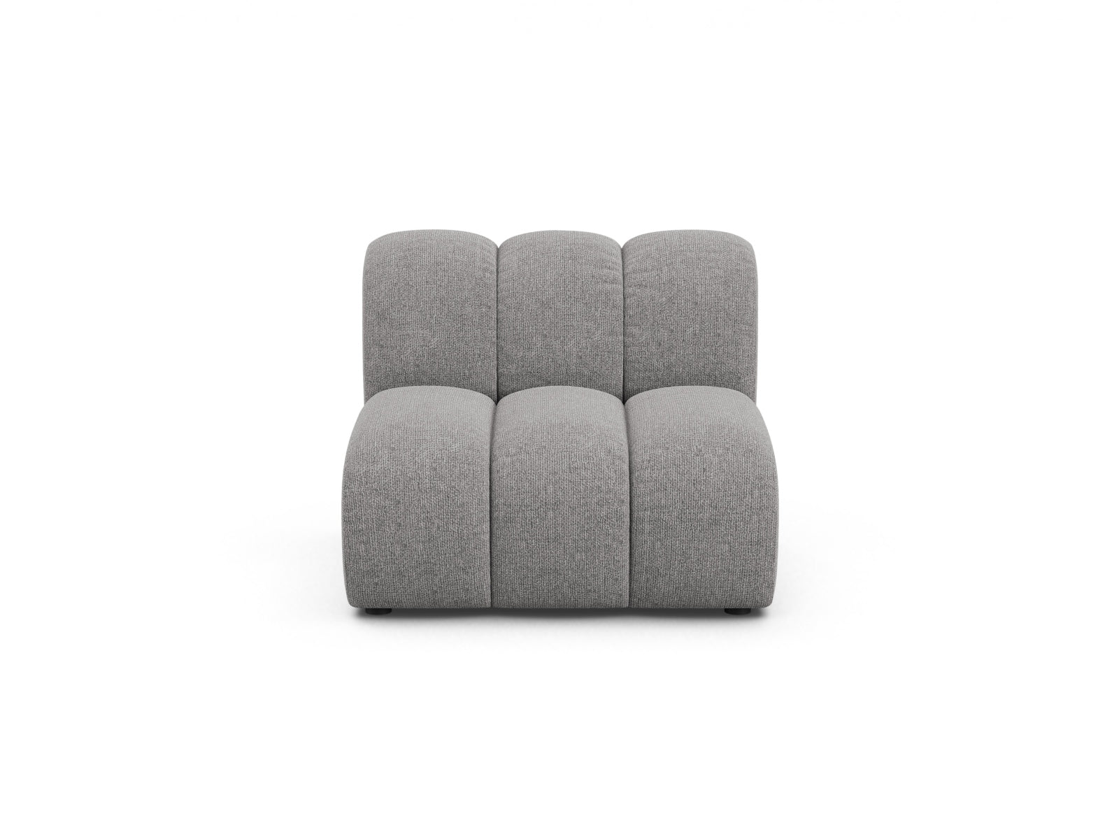 Modulo senza Braccioli, "Lupine", 1 Posto, 92x95x70 - Grigio Chiaro