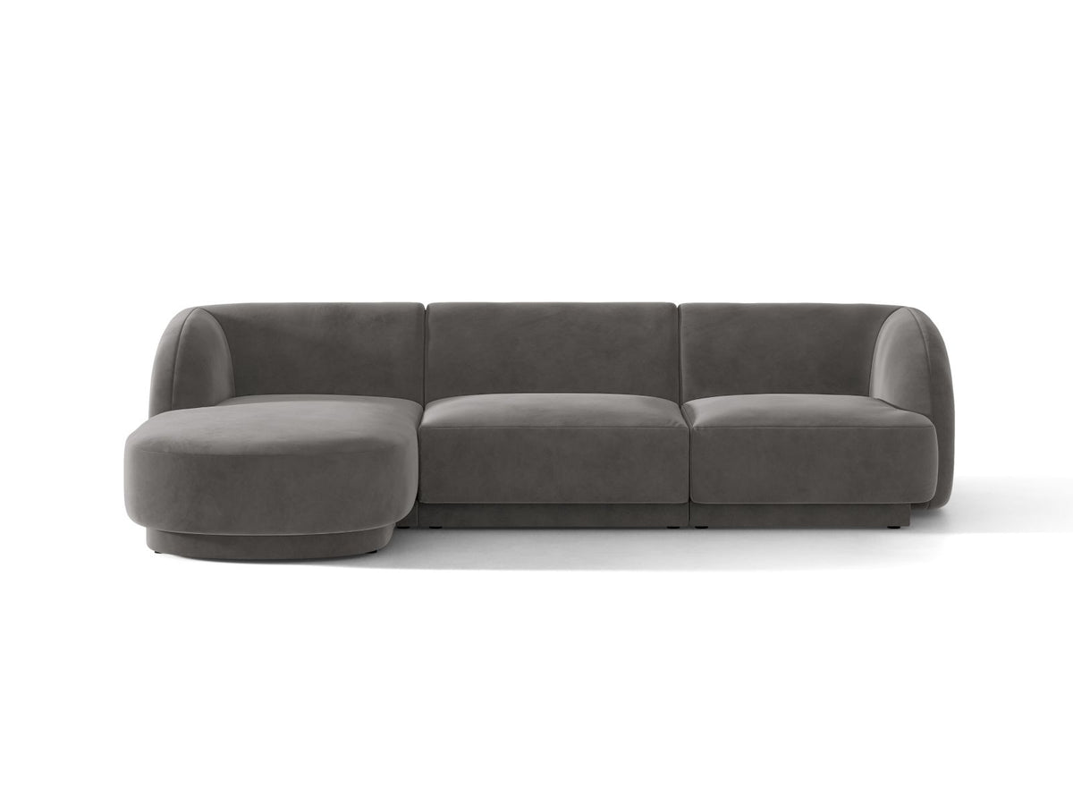 Divano Angolare Miley, 4 Posti, 156x255x70