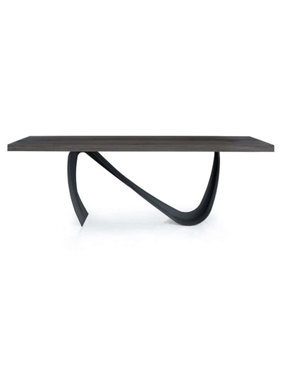 Tavolo FLEX in legno massello Grigio Cenere 200x100cm By Oliver B.