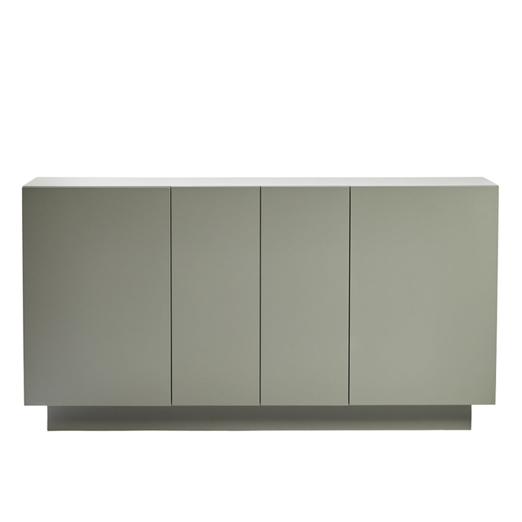 Credenza Gorizia grigio chiaro lucido