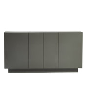 Credenza Gorizia grigio scuro lucido