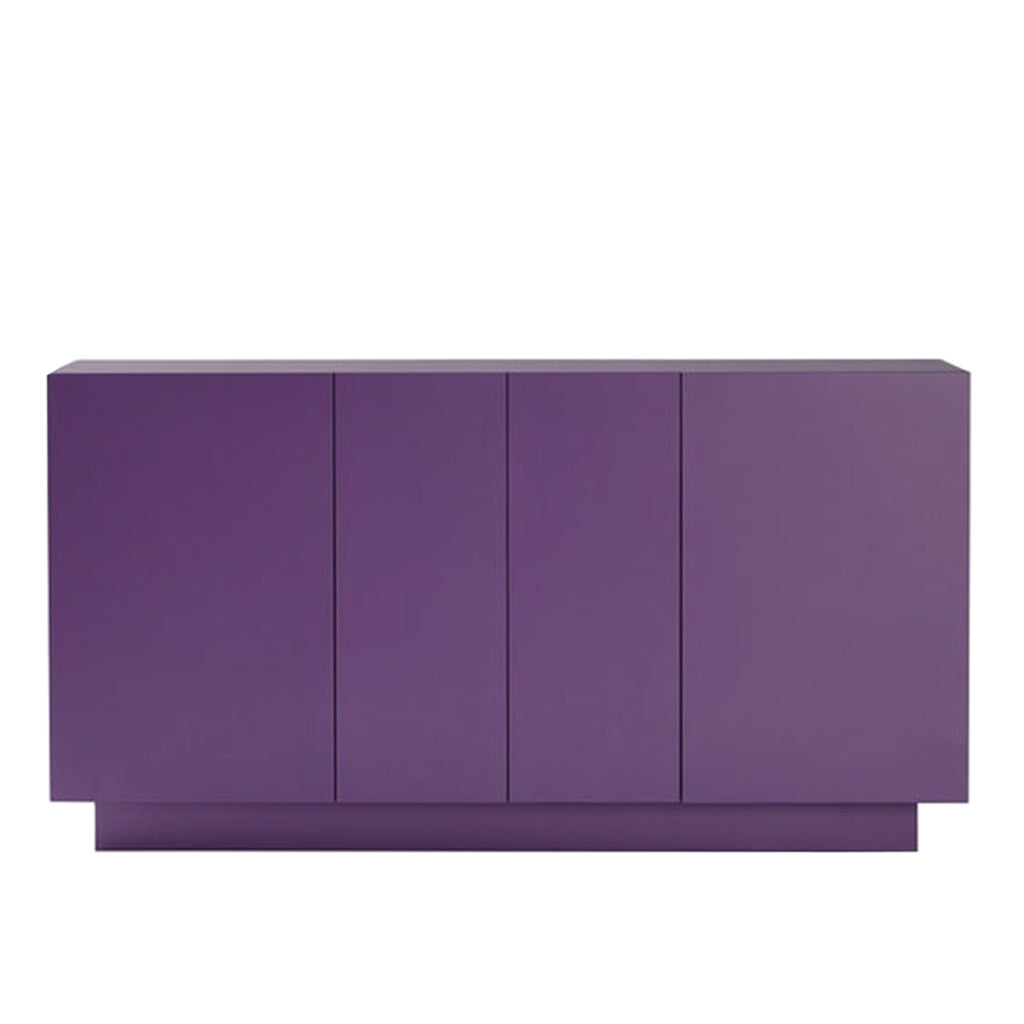 Credenza Gorizia viola melanzana opaco