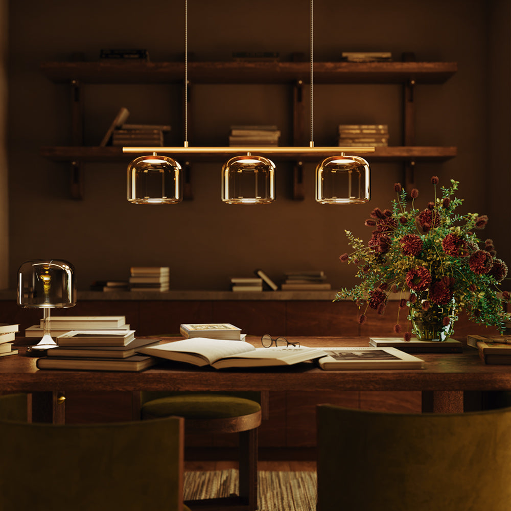 Lampada a sospensione Spirito - Maytoni - Oro - MOD286PL-L12G3K