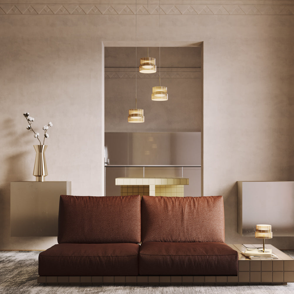 Lampada a sospensione Scala - Maytoni - Bronzo - MOD496PL-L33BZK
