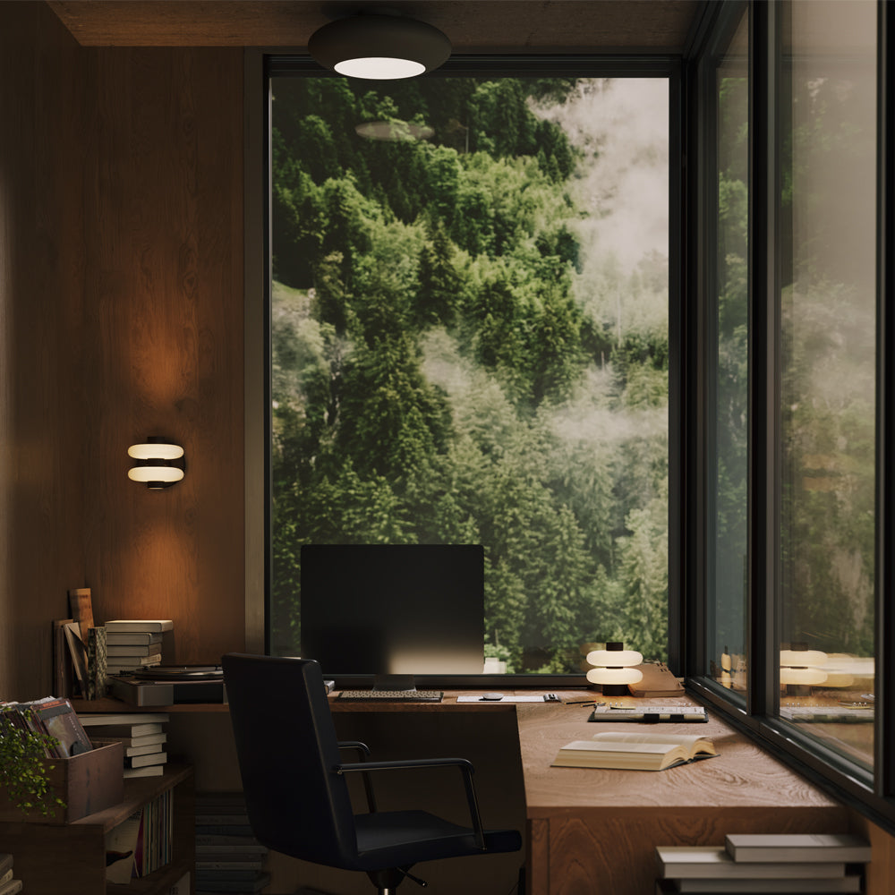 Lampada da soffitto Aros - Maytoni - Grigio - MOD507CL-L12GRK