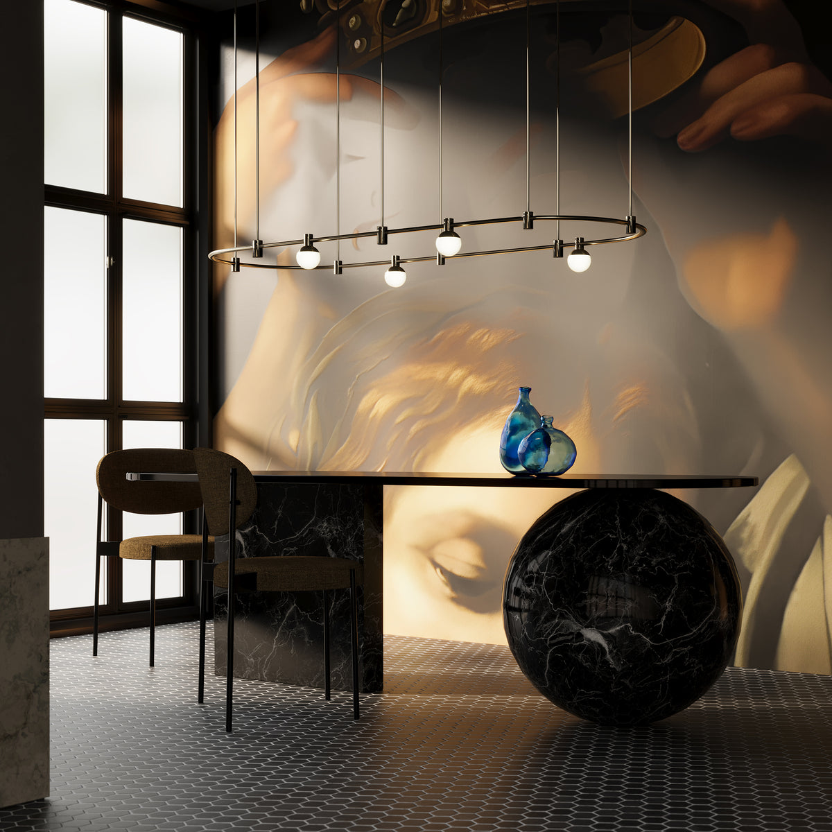 Faretto per binario Luna - Maytoni - Nero - TR149-1-5W3K-B-DE