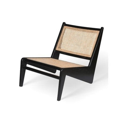 Sedia KANGAROO Nero Carbone - Pierre Jeanneret Edition