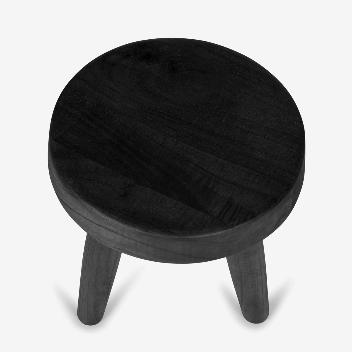 Sgabello Charles M Nero Carbone DETJER