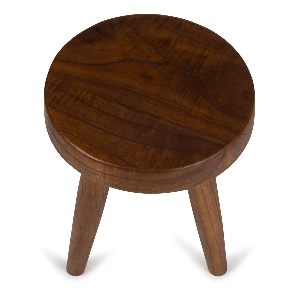 Sgabello Charles L - Dark Brown - Pierre Jeanneret Edition