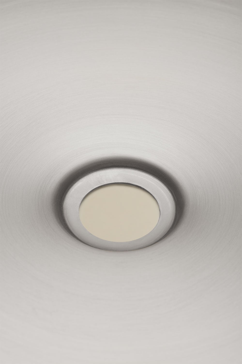 Lemia - Lavabo da appoggio rotondo Ø40 cm in acciaio inox