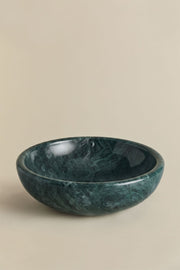 Eskel - Lavabo da appoggio rotondo Ø40 cm in pietra naturale